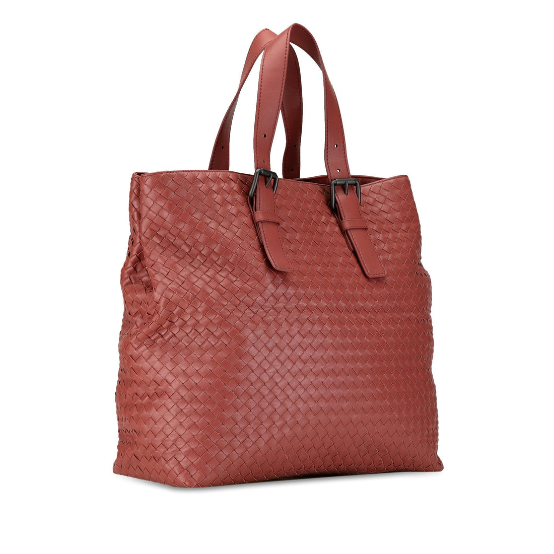 Bottega Veneta Intrecciato Belt Strap Tote Bag (MLB-dyfnpC)