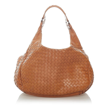 Bottega Veneta Intrecciato Campana Hobo Bag (MLB-32713)