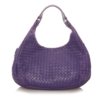 Bottega Veneta Intrecciato Campana Leather Hobo Bag (MLB-27416)