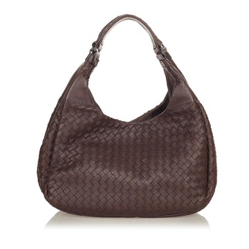 Bottega Veneta Intrecciato Campana Shoulder Bag (MLB-27142)