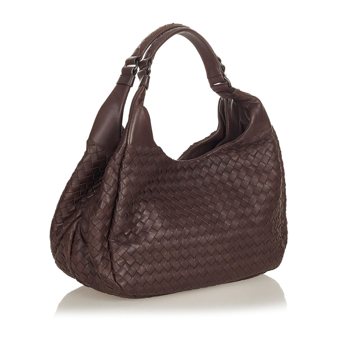 Bottega Veneta Intrecciato Campana Shoulder Bag (MLB-27142)