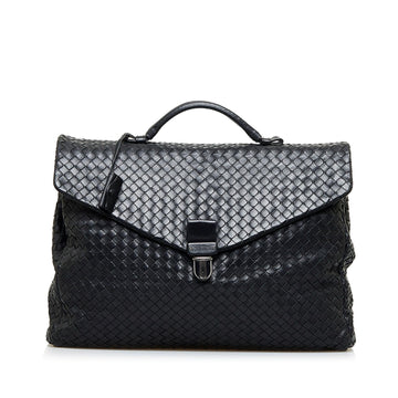 Bottega Veneta Intrecciato Envelope Briefcase (MLB-U1EOWd)