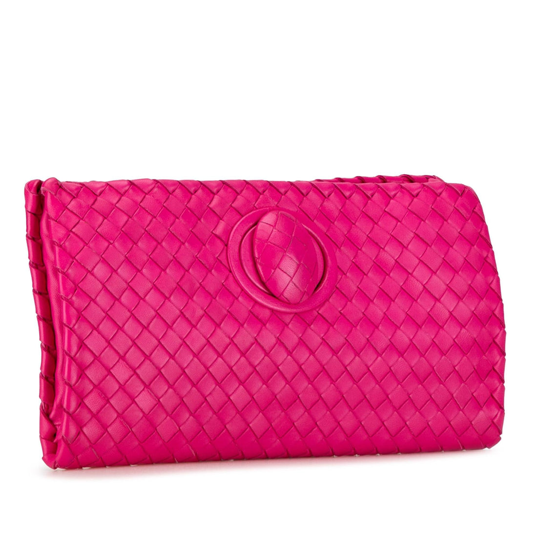 Bottega Veneta Intrecciato Flap Clutch (MLB-2qUOwB)