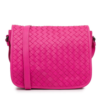 Bottega Veneta Intrecciato Flap Crossbody (MLB-gjb59x)