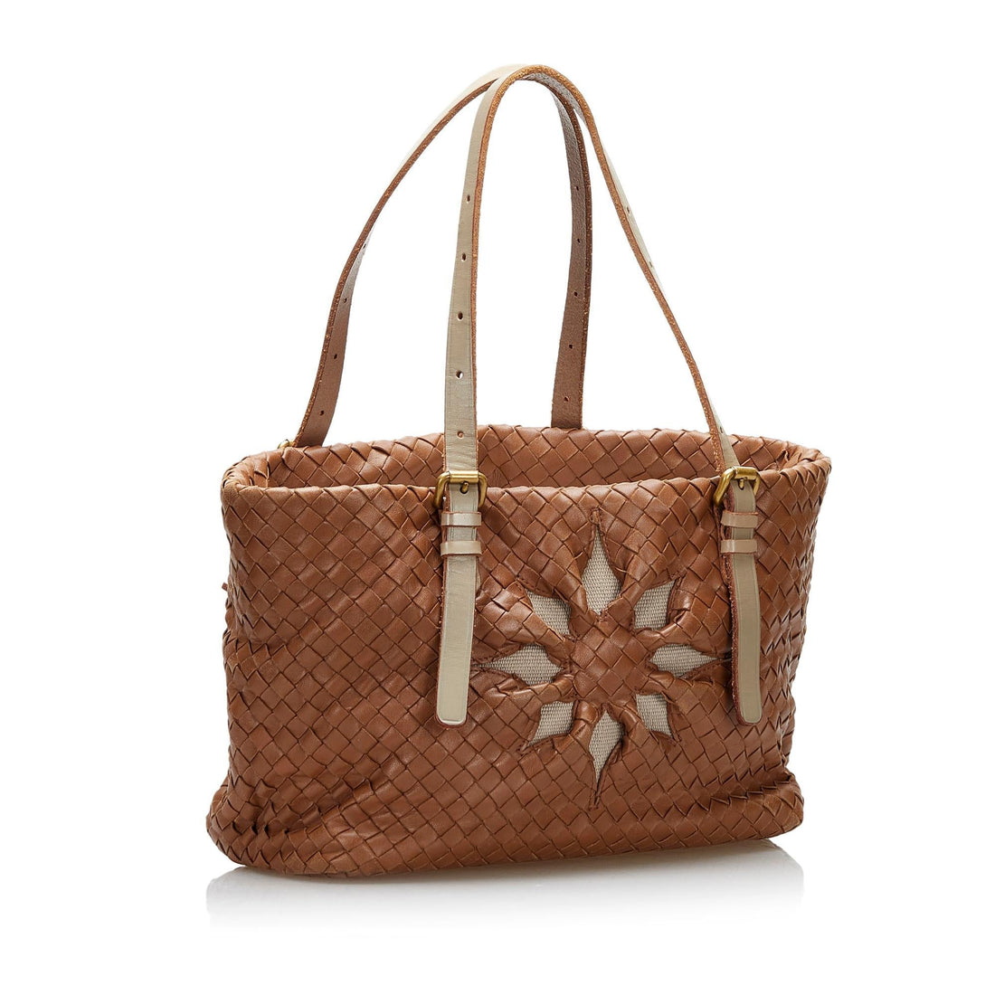 Bottega Veneta Intrecciato Flower Tote (MLB-iifMpY)