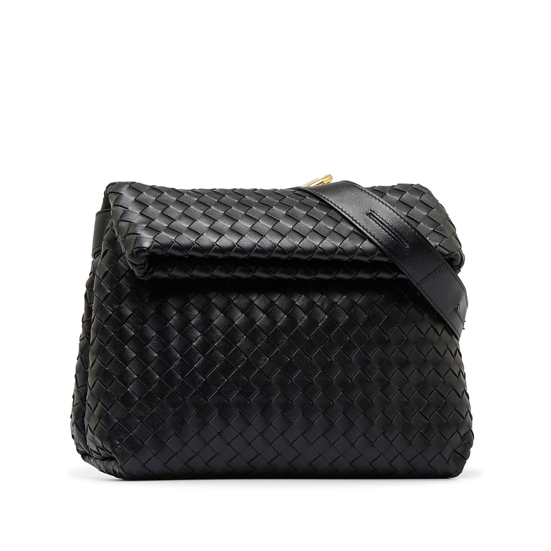 Bottega Veneta Intrecciato Fold Crossbody Bag (MLB-yjM3fp)