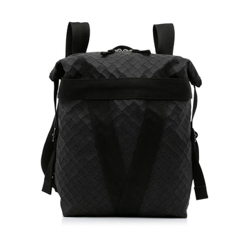Bottega Veneta Intrecciato Fold Over Backpack (MLB-R22uZy)
