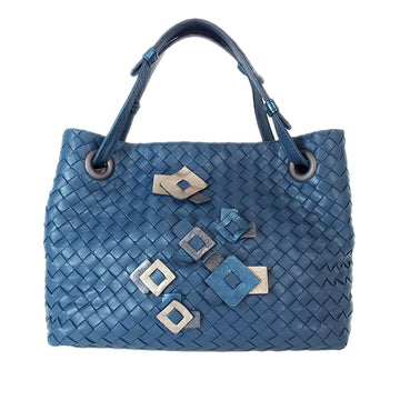 Bottega Veneta Intrecciato Garda Leather Shoulder Bag (MLB-35405)