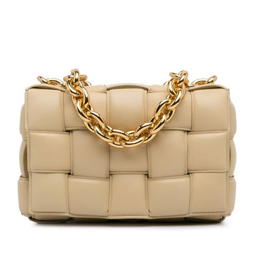 Bottega Veneta Intrecciato Lambskin Padded Chain Cassette (MLB-hg8jMi)