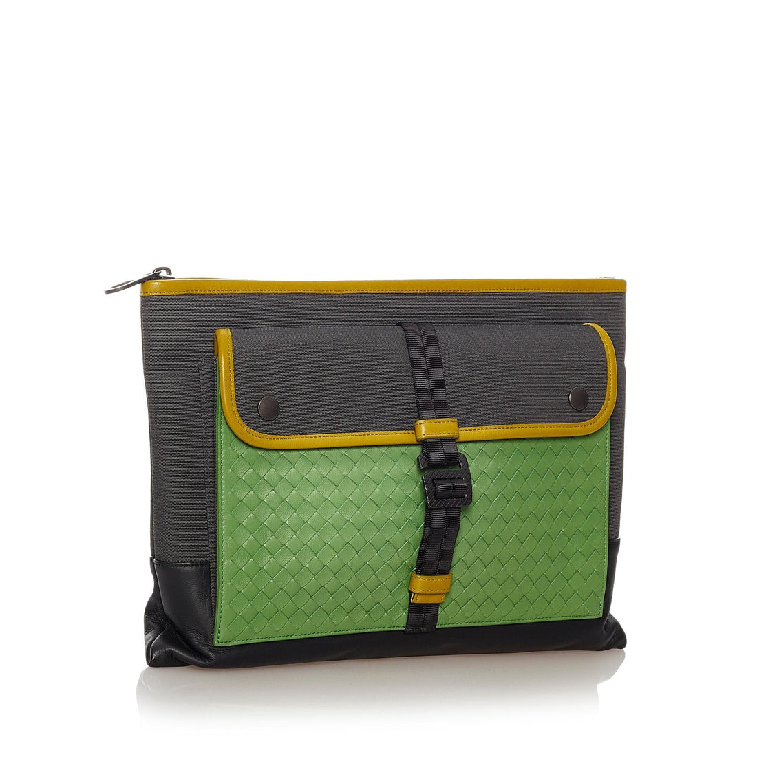 Bottega Veneta Intrecciato Leather Clutch Bag (MLB-27401)