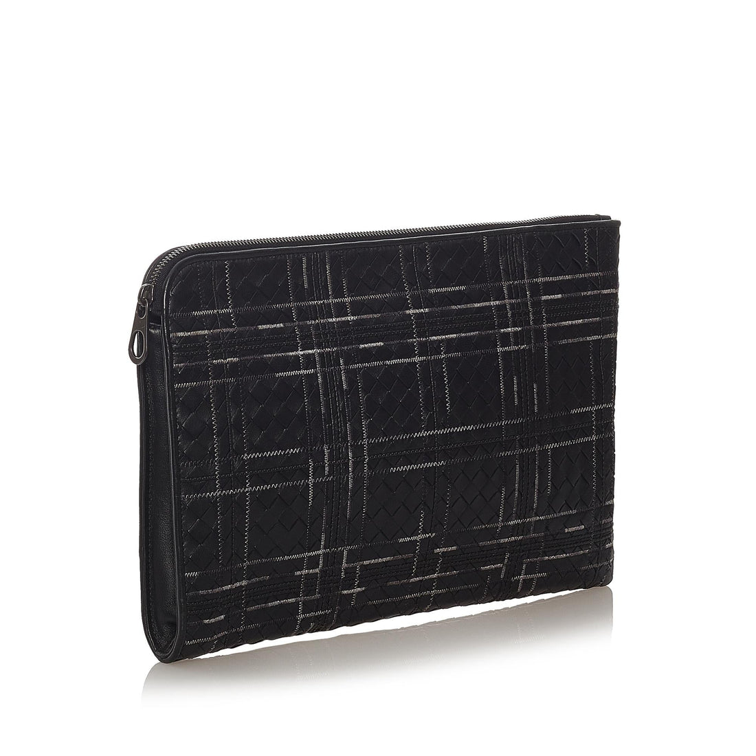Bottega Veneta Intrecciato Leather Clutch Bag (MLB-27403)