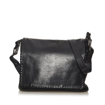 Bottega Veneta Intrecciato Leather Crossbody Bag (MLB-29264)