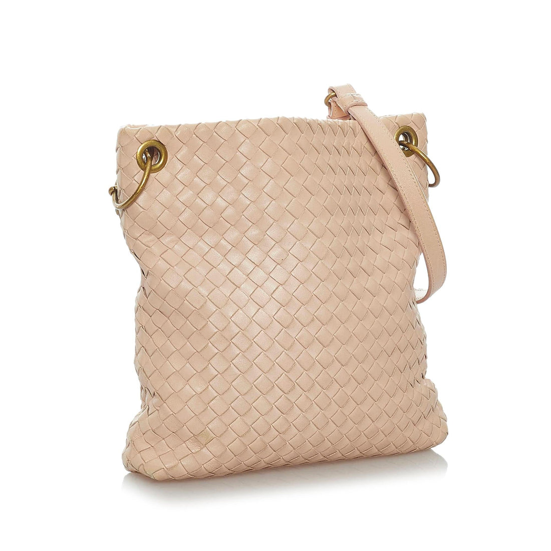 Bottega Veneta Intrecciato Leather Crossbody Bag (MLB-29697)