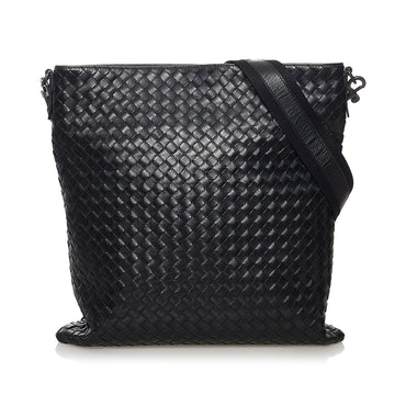 Bottega Veneta Intrecciato Leather Crossbody Bag (MLB-31743)