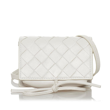 Bottega Veneta Intrecciato Leather Crossbody Bag (MLB-33431)