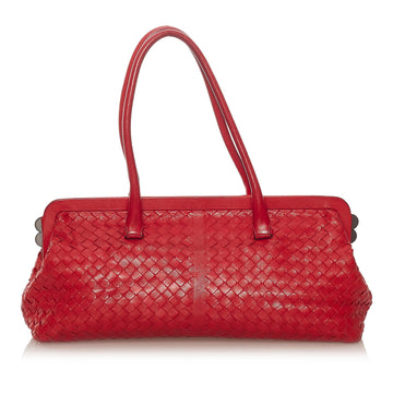 Bottega Veneta Intrecciato Leather Handbag (MLB-28134)