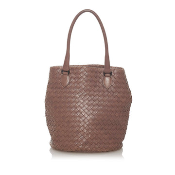 Bottega Veneta Intrecciato Leather Handbag (MLB-28224)