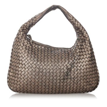 Bottega Veneta Intrecciato Leather Hobo Bag (MLB-28323)