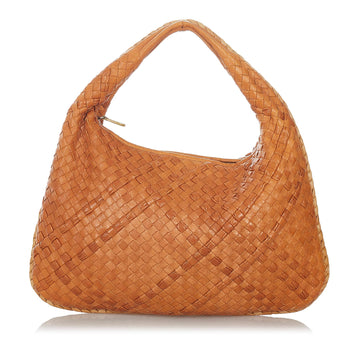 Bottega Veneta Intrecciato Leather Hobo Bag (MLB-26906)