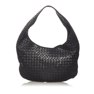 Bottega Veneta Intrecciato Leather Hobo Bag (MLB-27383)