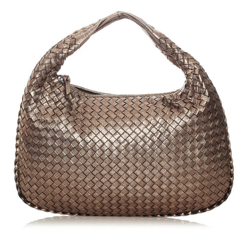 Bottega Veneta Intrecciato Leather Hobo Bag (MLB-27442)