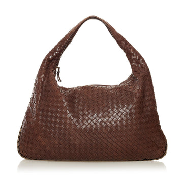 Bottega Veneta Intrecciato Leather Hobo Bag (MLB-34365)