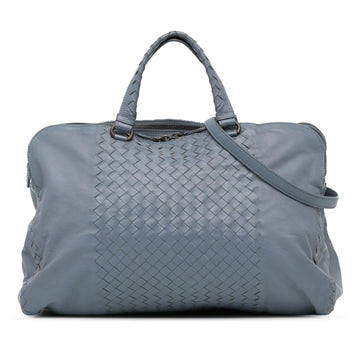 Bottega Veneta Intrecciato Leather Satchel (MLB-KnJaAO)