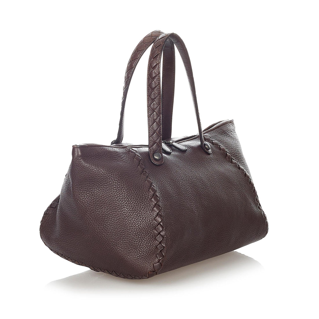 Bottega Veneta Intrecciato Leather Shoulder Bag (MLB-23574)