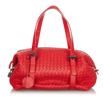Bottega Veneta Intrecciato Leather Shoulder Bag (MLB-24536)