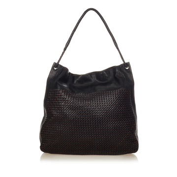 Bottega Veneta Intrecciato Leather Shoulder Bag (MLB-24740)