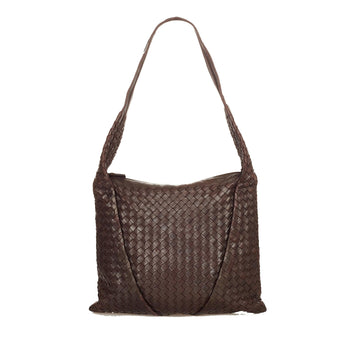 Bottega Veneta Intrecciato Leather Shoulder Bag (MLB-24879)
