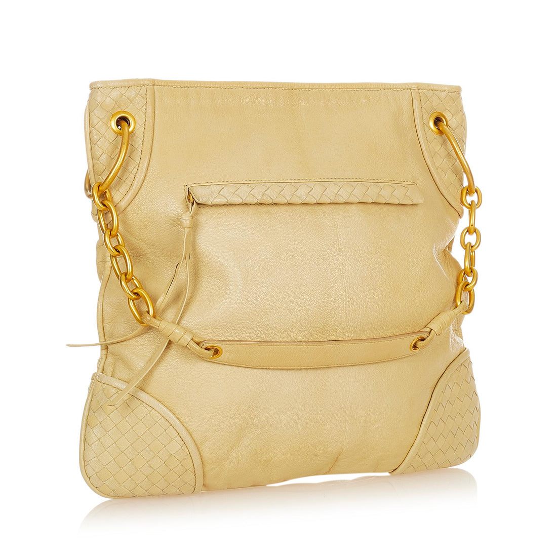 Bottega Veneta Intrecciato Leather Shoulder Bag (MLB-24944)