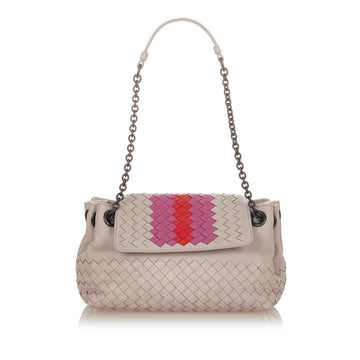 Bottega Veneta Intrecciato Leather Shoulder Bag (MLB-26303)