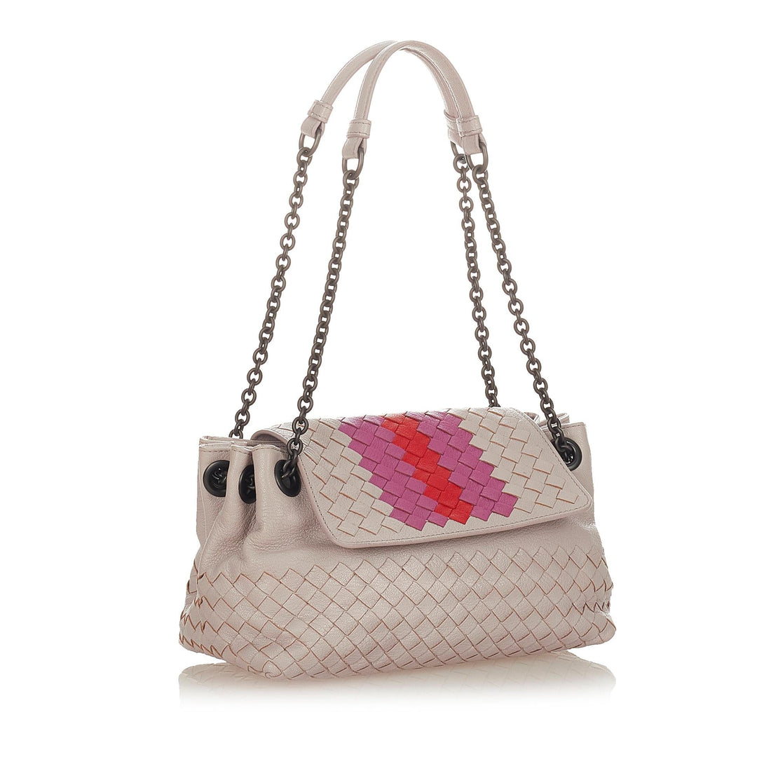 Bottega Veneta Intrecciato Leather Shoulder Bag (MLB-26303)