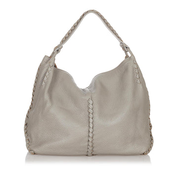 Bottega Veneta Intrecciato Leather Shoulder Bag (MLB-26905)