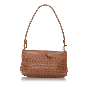 Bottega Veneta Intrecciato Leather Shoulder Bag (MLB-27384)