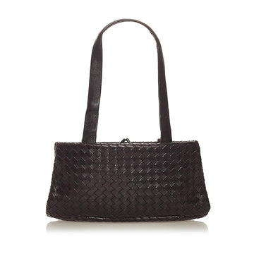 Bottega Veneta Intrecciato Leather Shoulder Bag (MLB-27523)