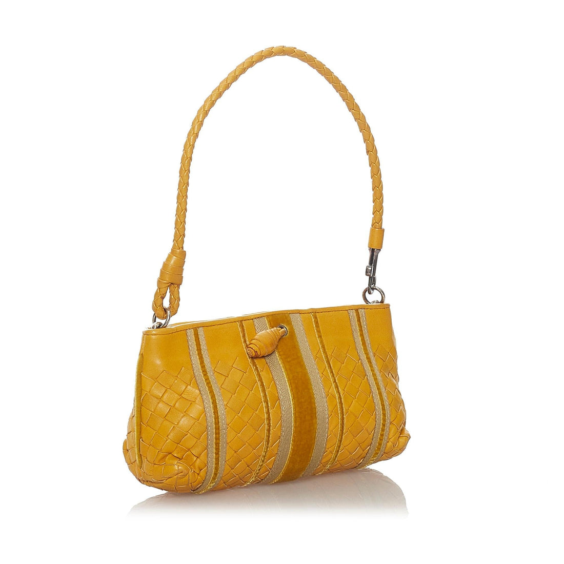 Bottega Veneta Intrecciato Leather Shoulder Bag (MLB-27650)