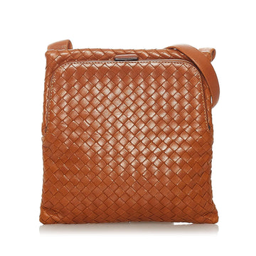 Bottega Veneta Intrecciato Leather Shoulder Bag (MLB-27854)