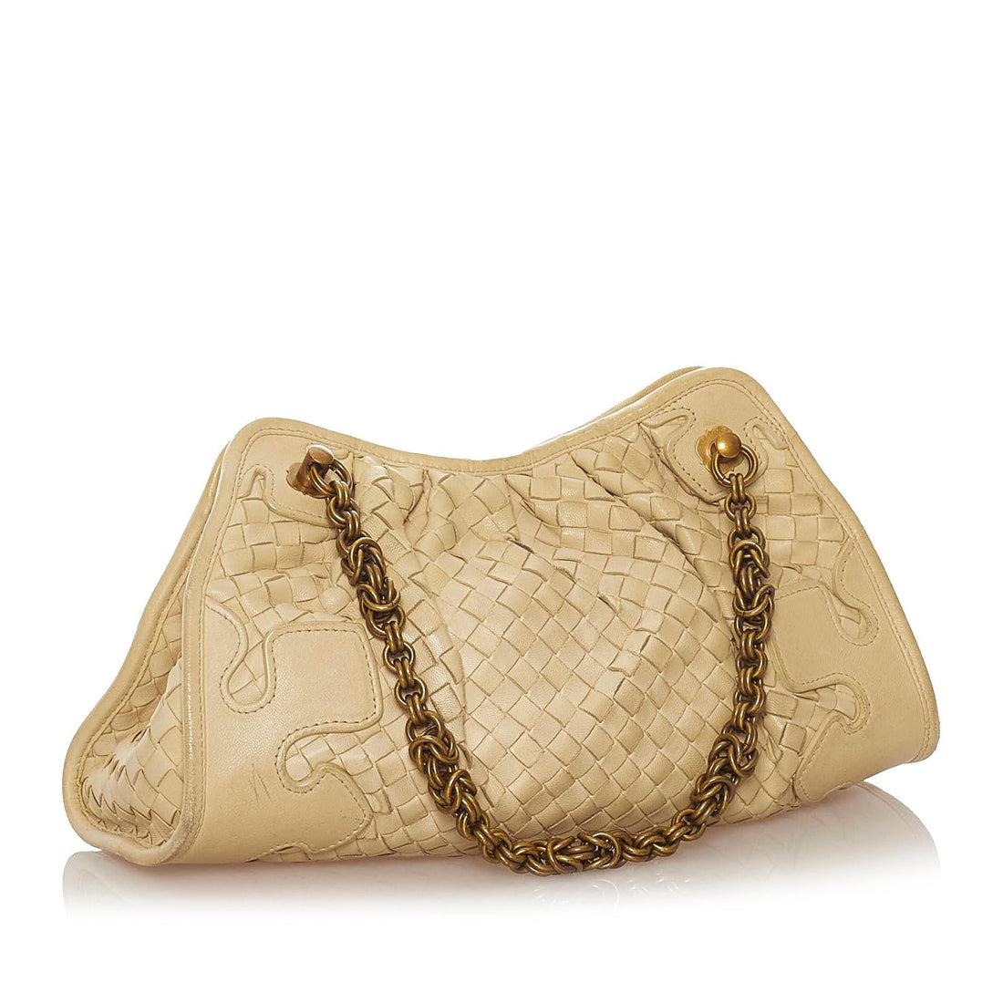 Bottega Veneta Intrecciato Leather Shoulder Bag (MLB-28138)