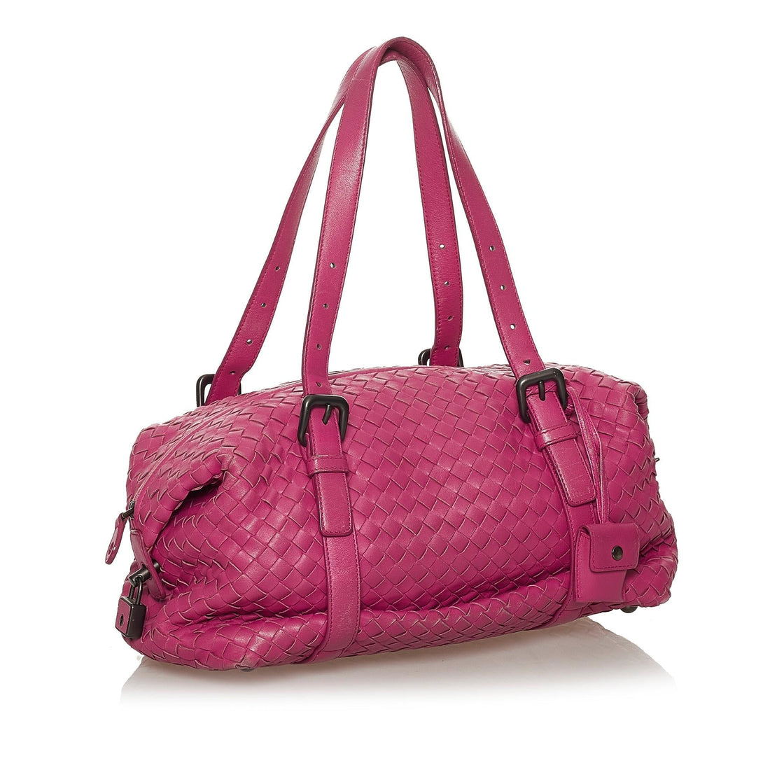 Bottega Veneta Intrecciato Leather Shoulder Bag (MLB-28389)
