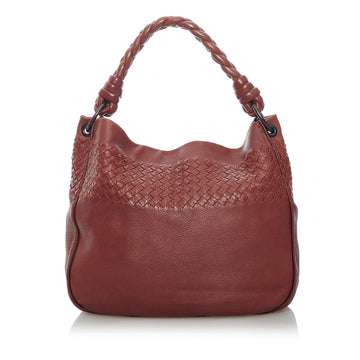 Bottega Veneta Intrecciato Leather Shoulder Bag (MLB-29867)