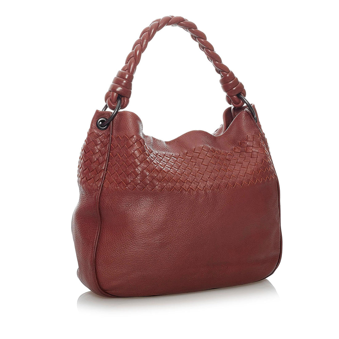 Bottega Veneta Intrecciato Leather Shoulder Bag (MLB-29867)