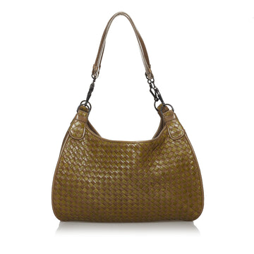 Bottega Veneta Intrecciato Leather Shoulder Bag (MLB-29926)