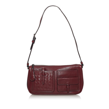 Bottega Veneta Intrecciato Leather Shoulder Bag (MLB-30920)