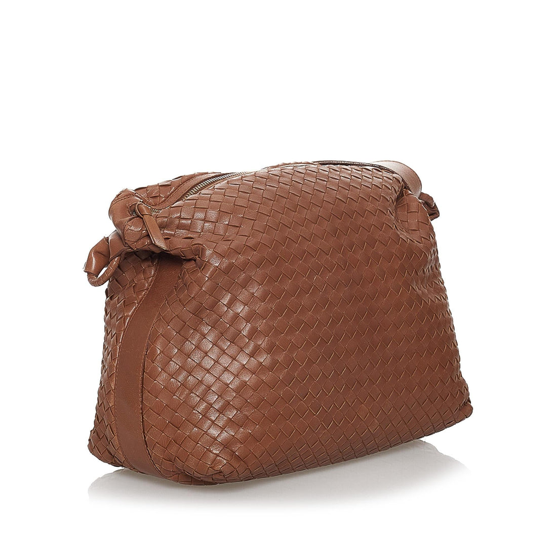 Bottega Veneta Intrecciato Leather Shoulder Bag (MLB-31180)