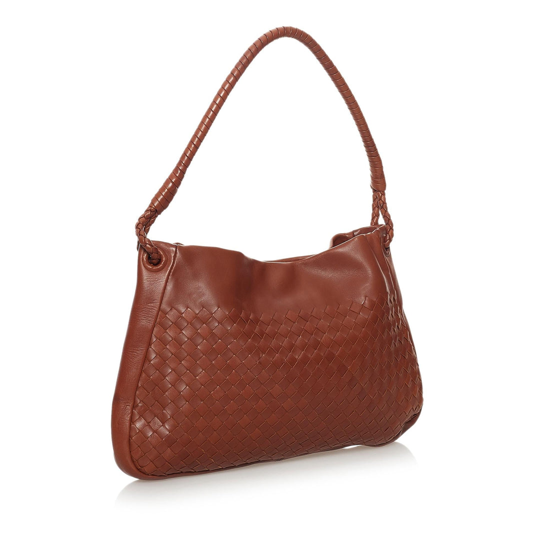 Bottega Veneta Intrecciato Leather Shoulder Bag (MLB-31756)