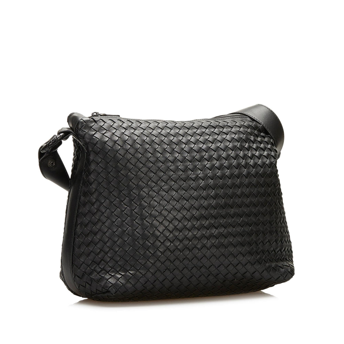 Bottega Veneta Intrecciato Leather Shoulder Bag (MLB-35446)