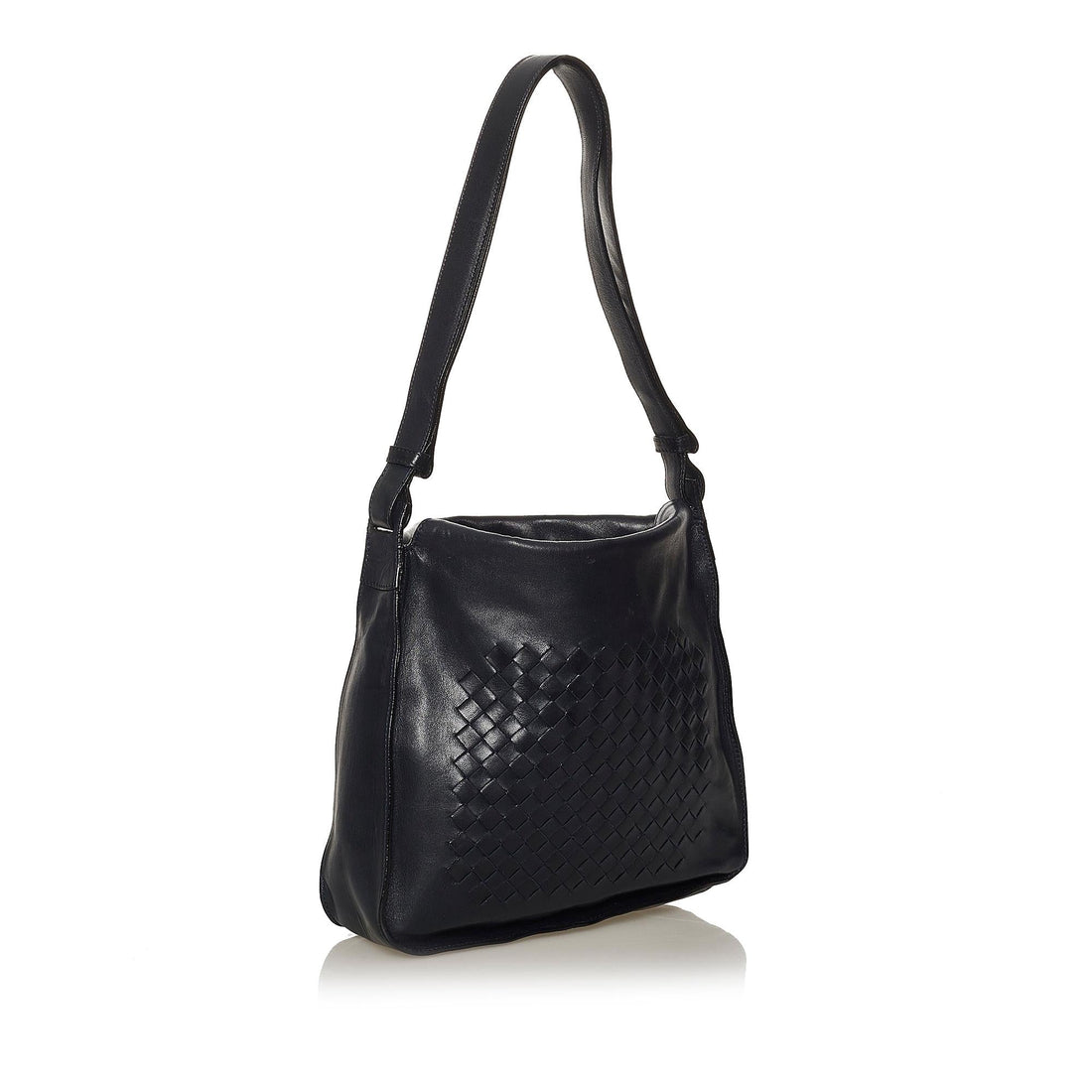 Bottega Veneta Intrecciato Leather Shoulder Bag (MLB-36214)