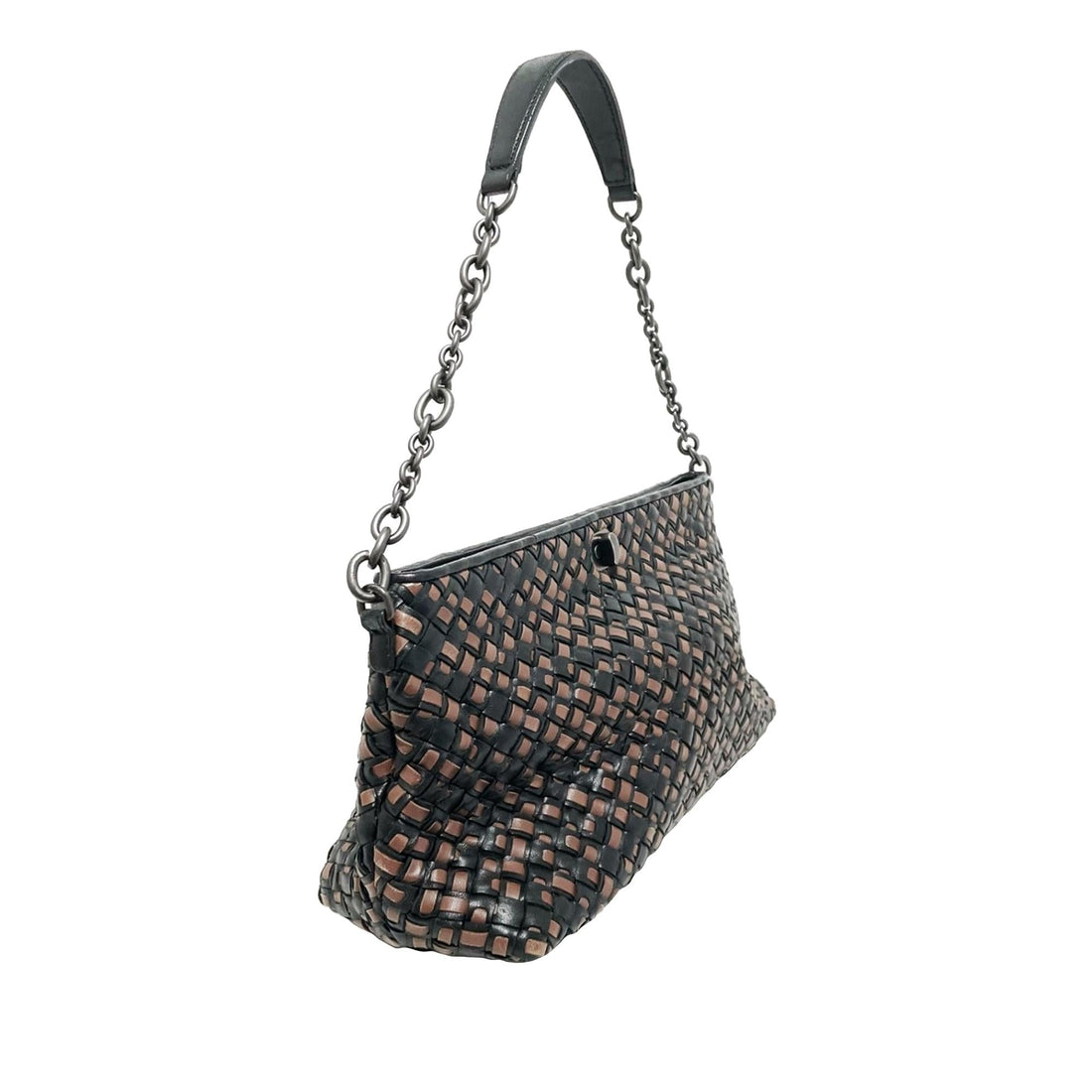 Bottega Veneta Intrecciato Leather Shoulder Bag (MLB-9OKAXm)